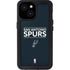 NBA San Antonio Spurs Standard - Black iPhone 13 Mini Waterproof Case