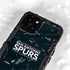 NBA San Antonio Spurs Standard - Black iPhone 13 Mini Waterproof Case