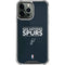 NBA San Antonio Spurs Standard - Black iPhone 13 Pro Max Clear Case