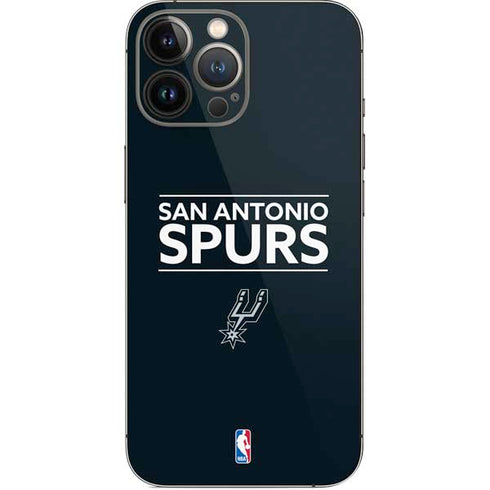NBA San Antonio Spurs Standard - Black iPhone 13 Pro Max Skin