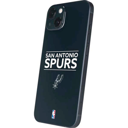 NBA San Antonio Spurs Standard - Black iPhone 14 Plus Skin