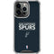 NBA San Antonio Spurs Standard - Black iPhone 15 Pro Clear Case