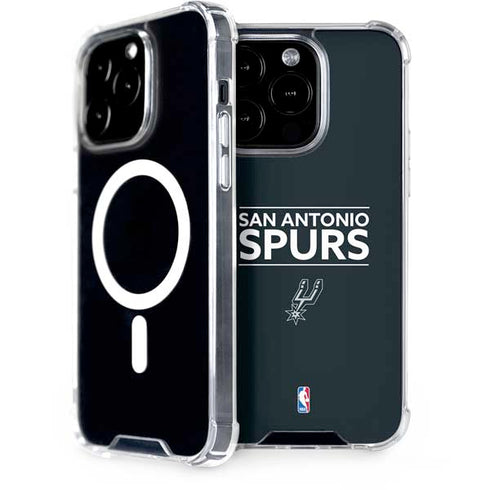 NBA San Antonio Spurs Standard - Black iPhone 15 Pro MagSafe Case
