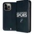 NBA San Antonio Spurs Standard - Black iPhone 14 Pro Max Folio Case