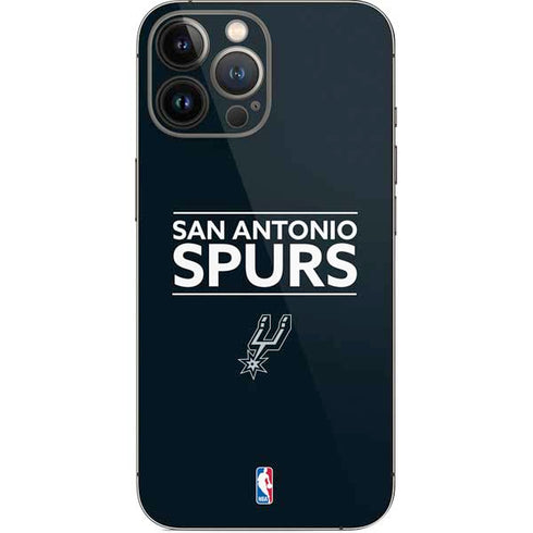 NBA San Antonio Spurs Standard - Black iPhone 14 Pro Max Skin