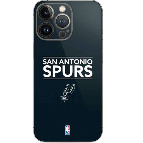 NBA San Antonio Spurs Standard - Black iPhone 14 Pro Skin
