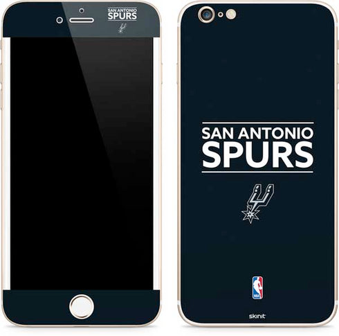 NBA San Antonio Spurs Standard - Black iPhone 6/6s Plus Skin