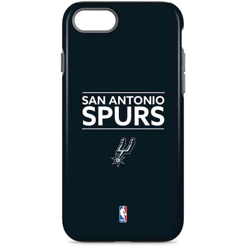 NBA San Antonio Spurs Standard - Black iPhone 7 Pro Case