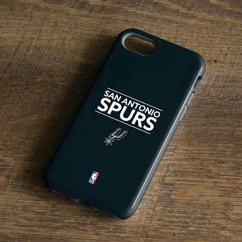 NBA San Antonio Spurs Standard - Black iPhone 7 Pro Case