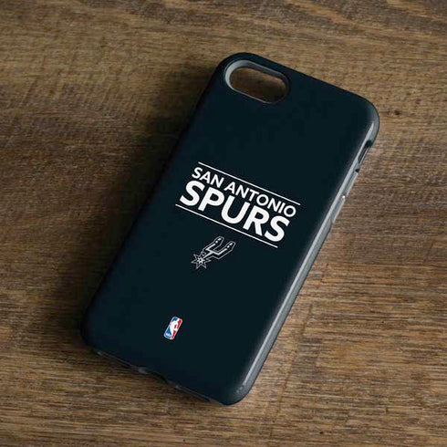 NBA San Antonio Spurs Standard - Black iPhone 8 Pro Case