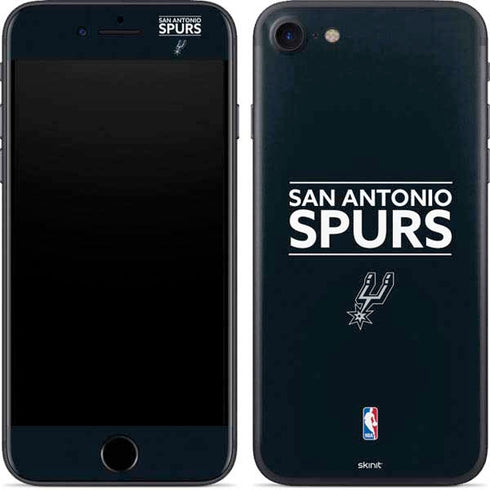 NBA San Antonio Spurs Standard - Black iPhone 8 Skin