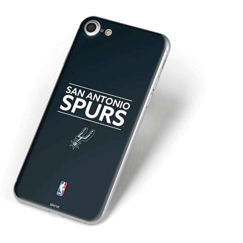 NBA San Antonio Spurs Standard - Black iPhone 8 Skin