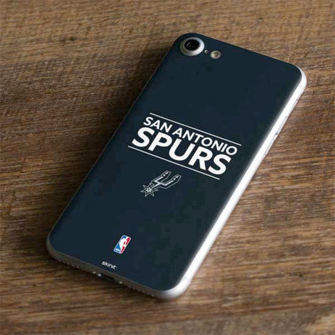 NBA San Antonio Spurs Standard - Black iPhone 8 Skin