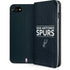 NBA San Antonio Spurs Standard - Black iPhone SE (2nd & 3rd Gen) Folio Case