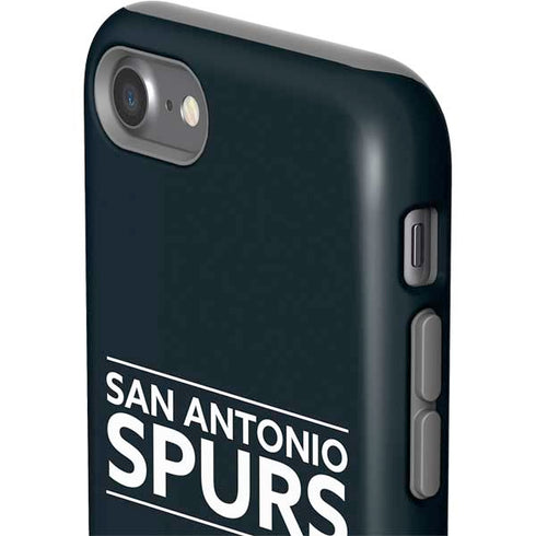 NBA San Antonio Spurs Standard - Black iPhone SE (2nd & 3rd Gen) Pro Case