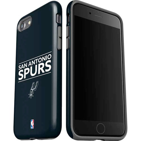 NBA San Antonio Spurs Standard - Black iPhone SE (2nd & 3rd Gen) Pro Case