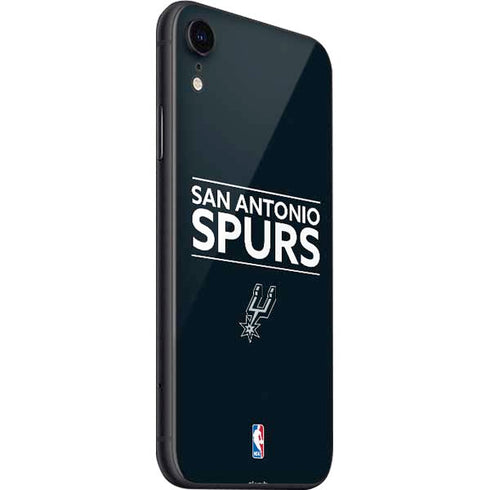 NBA San Antonio Spurs Standard - Black iPhone SE (2nd & 3rd Gen) Skin