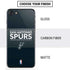 NBA San Antonio Spurs Standard - Black iPhone SE (2nd & 3rd Gen) Skin