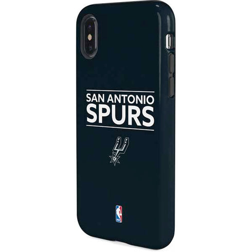 NBA San Antonio Spurs Standard - Black iPhone X Pro Case