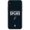 NBA San Antonio Spurs Standard - Black iPhone X Skin