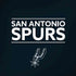 NBA San Antonio Spurs Standard - Black iPhone X Skin