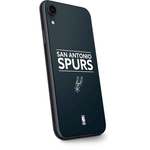 NBA San Antonio Spurs Standard - Black iPhone XR Skin