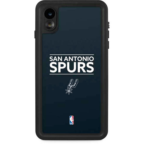 NBA San Antonio Spurs Standard - Black iPhone XR Waterproof Case