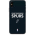 NBA San Antonio Spurs Standard - Black iPhone XS Skin