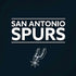 NBA San Antonio Spurs Standard - Black iPhone XS Skin
