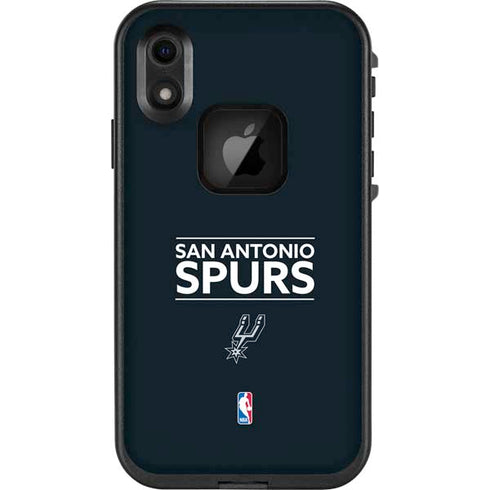 NBA San Antonio Spurs Standard - Black LifeProof Fre iPhone Skin
