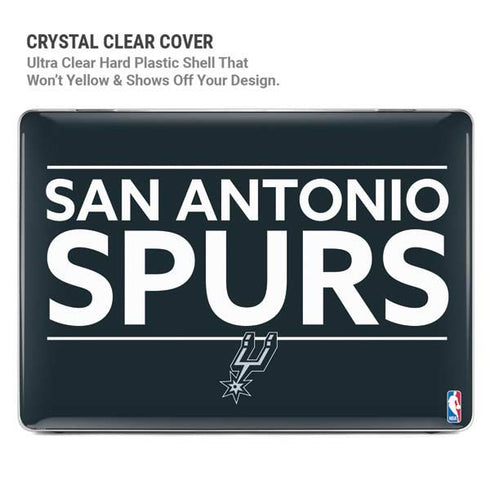 NBA San Antonio Spurs Standard - Black MacBook Air 13in M1 (2021) Case plus Skin