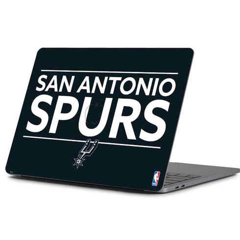 NBA San Antonio Spurs Standard - Black Apple MacBook Pro 13-inch Skin