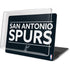NBA San Antonio Spurs Standard - Black MacBook Pro 15in (2016-19) Case plus Skin
