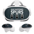 NBA San Antonio Spurs Standard - Black Meta Quest 3 Skin