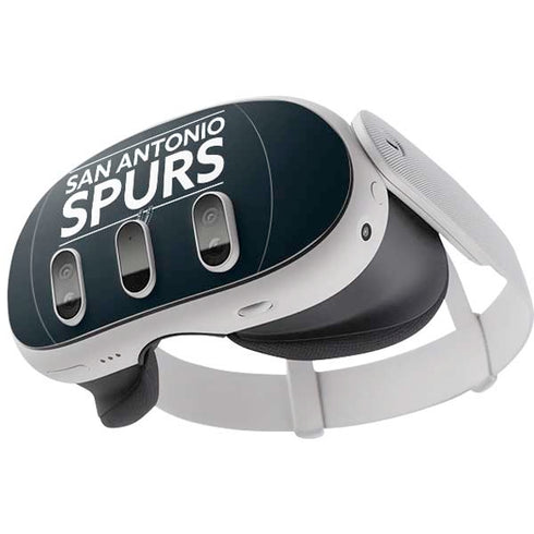 NBA San Antonio Spurs Standard - Black Meta Quest 3 Skin