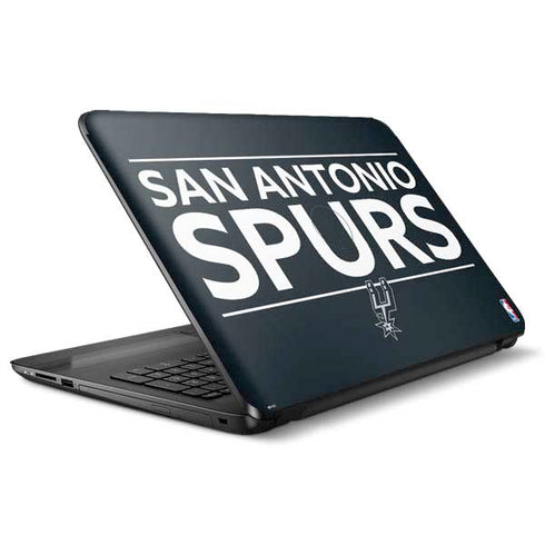 NBA San Antonio Spurs Standard - Black HP Notebook Skin