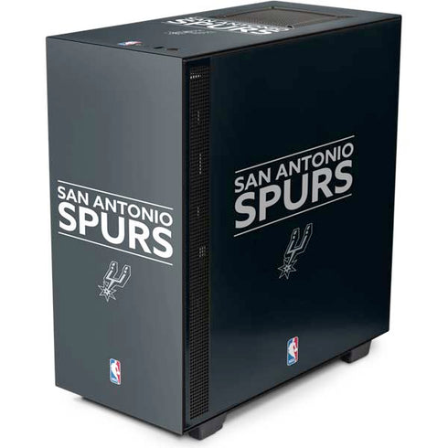 NBA San Antonio Spurs Standard - Black NZXT H510 Compact ATX Mid-Tower Case Skin