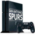 NBA San Antonio Spurs Standard - Black PS4 Console and Controller Bundle Skin