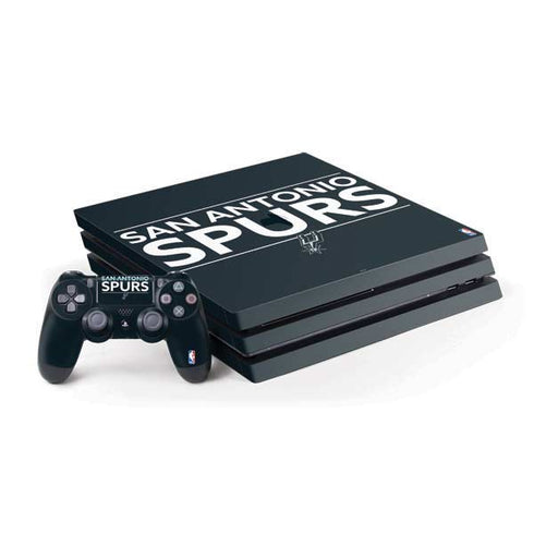 NBA San Antonio Spurs Standard - Black PS4 Pro Bundle Skin