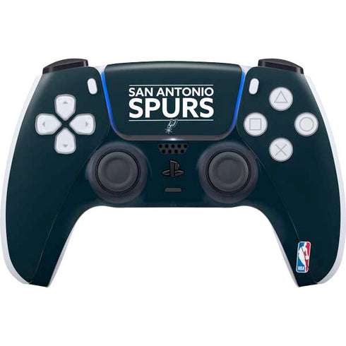 NBA San Antonio Spurs Standard - Black PS5 Controller Skin