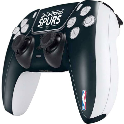 NBA San Antonio Spurs Standard - Black PS5 Controller Skin