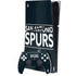 NBA San Antonio Spurs Standard - Black PS5 Slim Digital Edition Console Skin