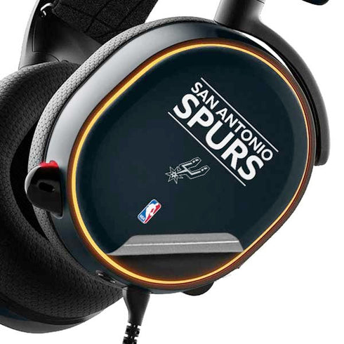 NBA San Antonio Spurs Standard - Black SteelSeries Arctis 5 Skin