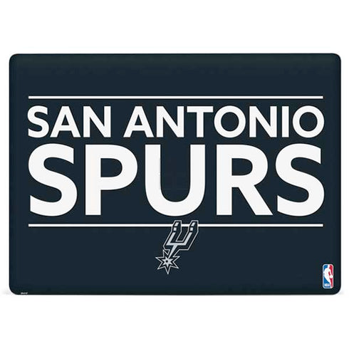 NBA San Antonio Spurs Standard - Black Surface Laptop 2 Skin