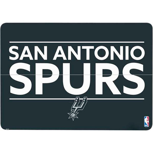 NBA San Antonio Spurs Standard - Black Surface Laptop Studio Skin