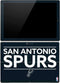NBA San Antonio Spurs Standard - Black Surface Pro (2017) Skin