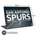 NBA San Antonio Spurs Standard - Black Universal Laptop 13in (10.6 x 7.6in) Skin