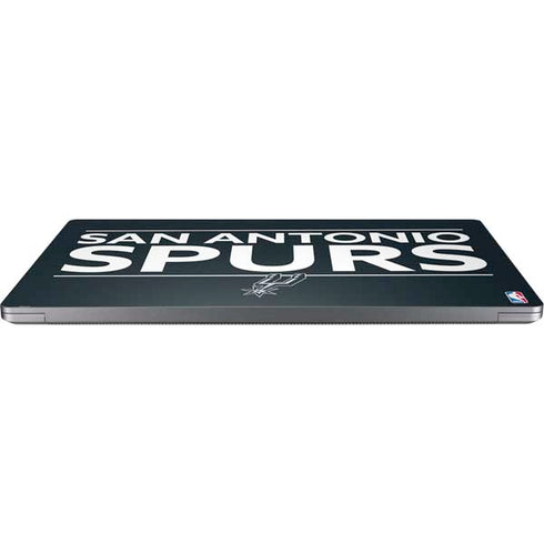 NBA San Antonio Spurs Standard - Black Universal Laptop 16.6in (13.4 x 9.7in) Skin