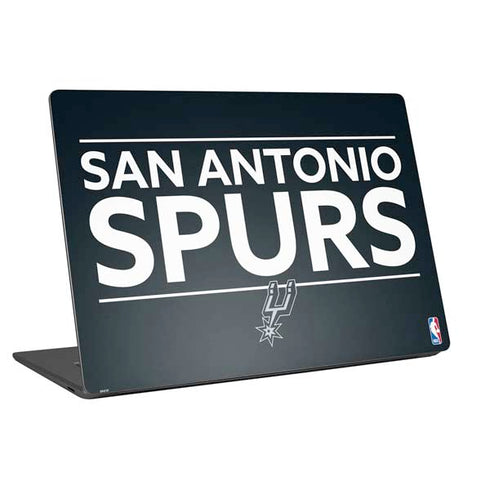 NBA San Antonio Spurs Standard - Black Universal Laptop 17in (13.8 x 10in) Skin