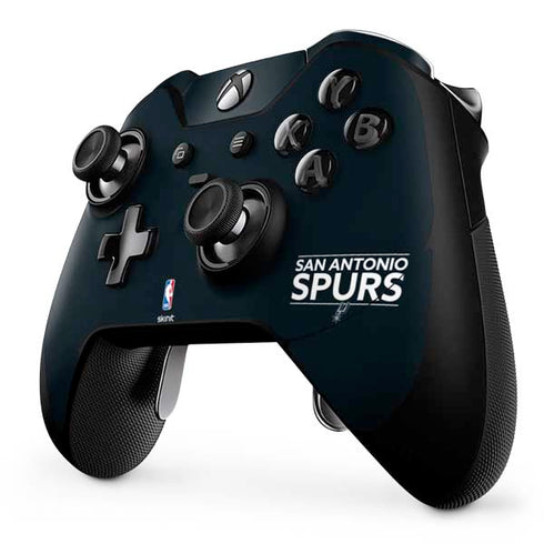NBA San Antonio Spurs Standard - Black Xbox One Elite Controller Skin